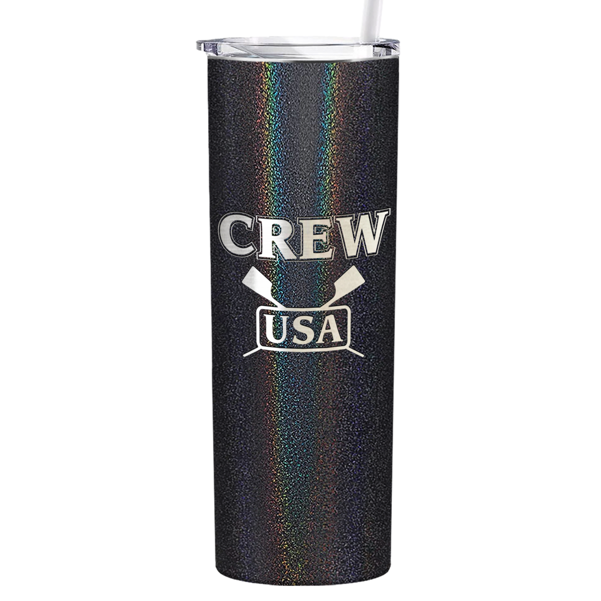 Crew USA Laser Engraved on Stainless Steel Crew Tumbler