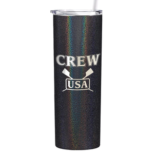 Crew USA Laser Engraved on Stainless Steel Crew Tumbler