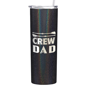 Crew Dad Laser Engraved on Stainless Steel Crew Tumbler