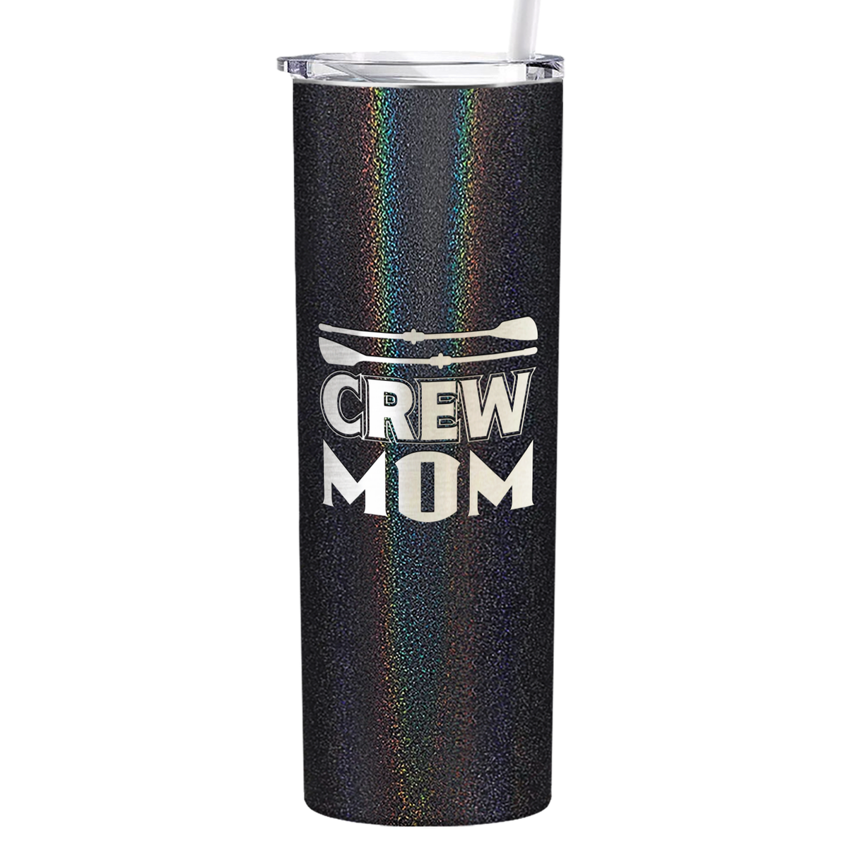 Crew Mom Laser Engraved on Stainless Steel Crew Tumbler