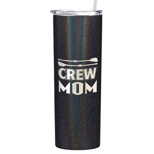 Crew Mom Laser Engraved on Stainless Steel Crew Tumbler