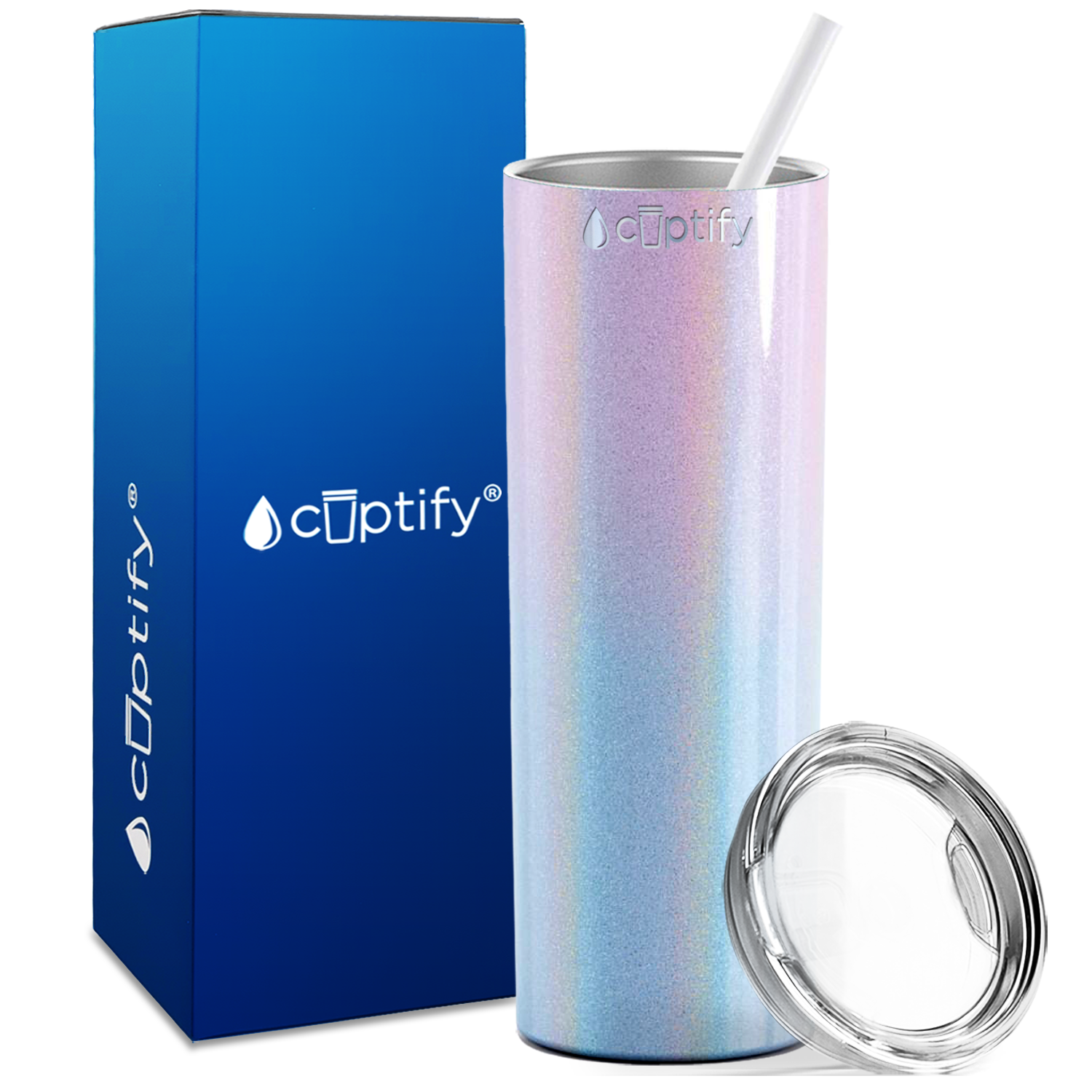  Cotton Candy Ombre Skinny Tumbler