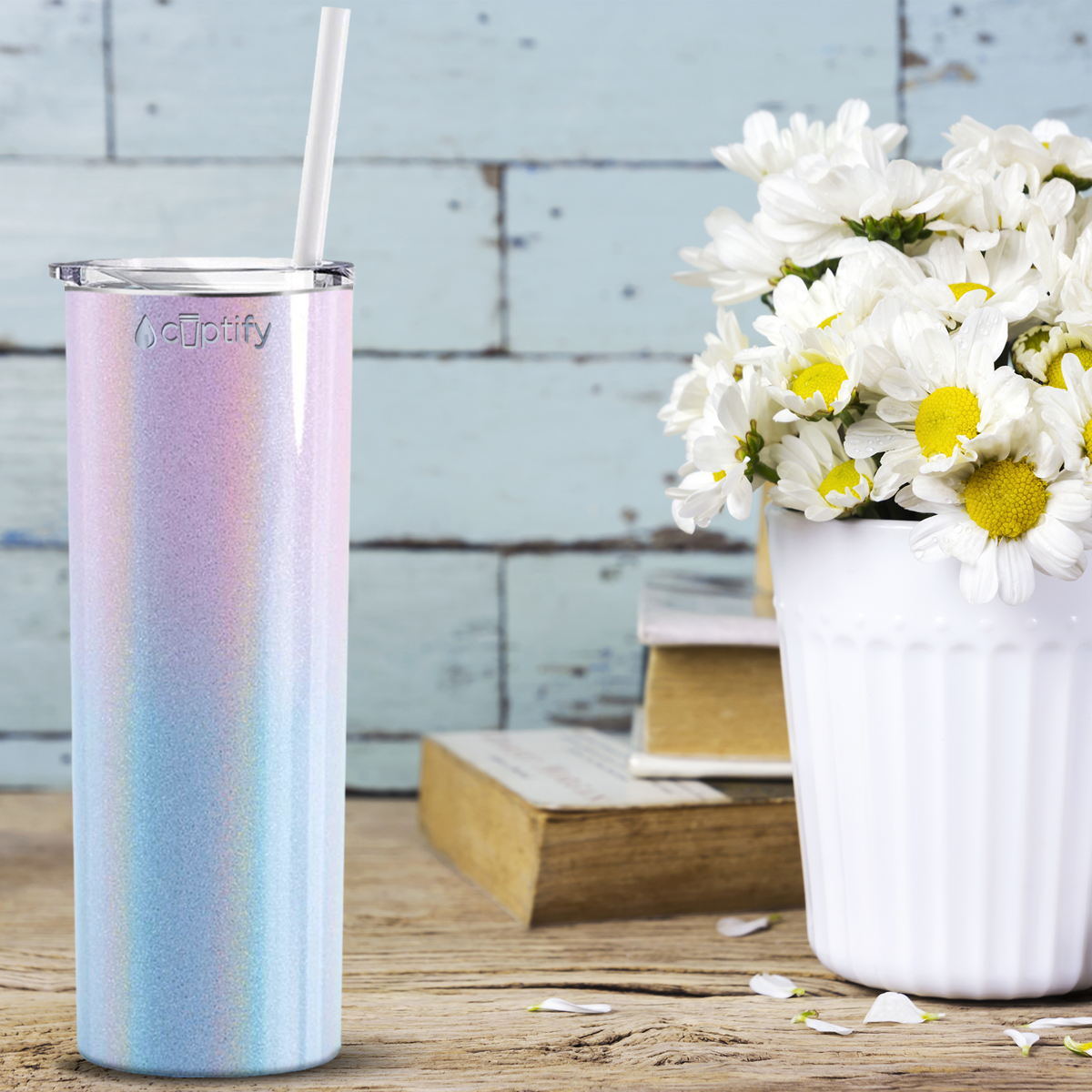  Cotton Candy Ombre Skinny Tumbler