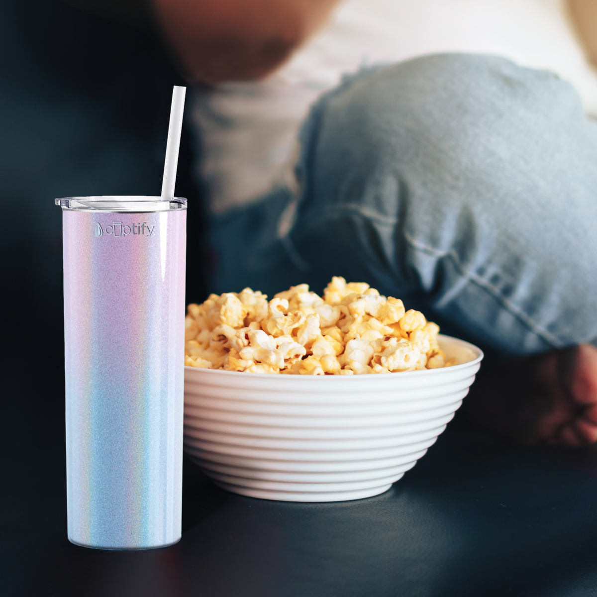  Cotton Candy Ombre Skinny Tumbler