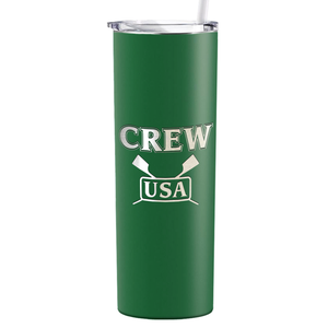 Crew USA Laser Engraved on Stainless Steel Crew Tumbler