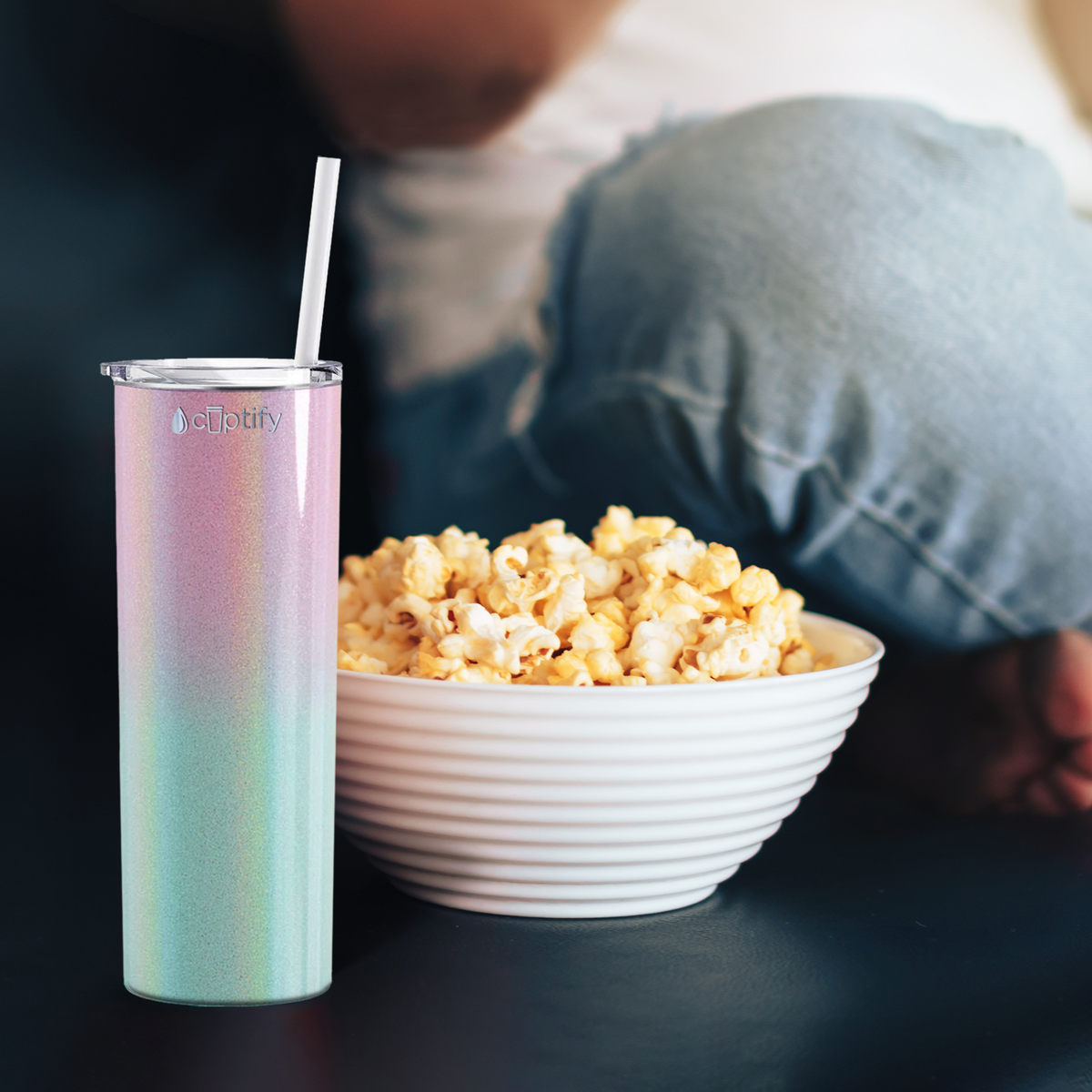  Unicorn Ombre Skinny Tumbler