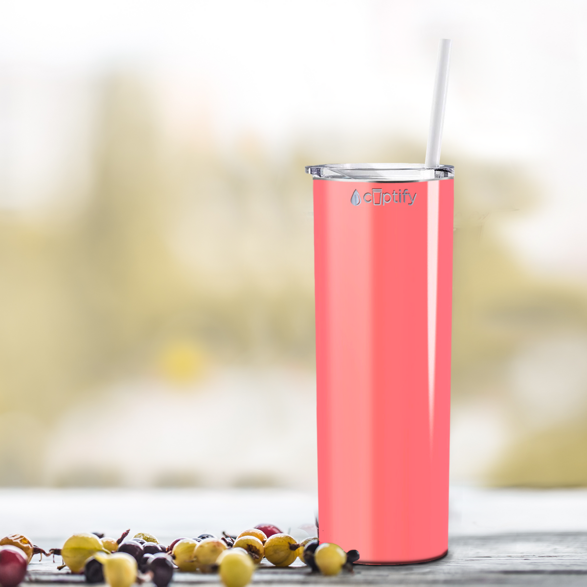  Guava Gloss Skinny Tumbler