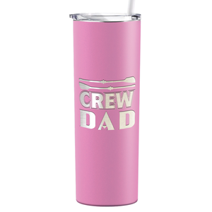 Crew Dad Laser Engraved on Stainless Steel Crew Tumbler