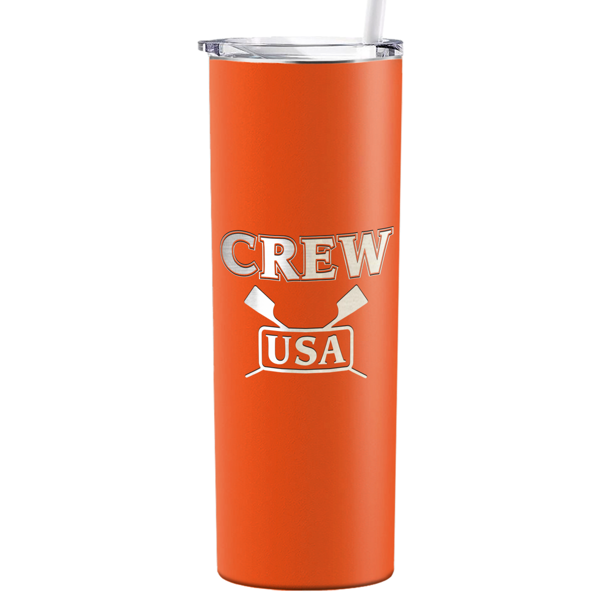 Crew USA Laser Engraved on Stainless Steel Crew Tumbler