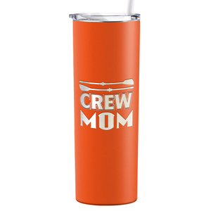 Crew Mom Laser Engraved on Stainless Steel Crew Tumbler