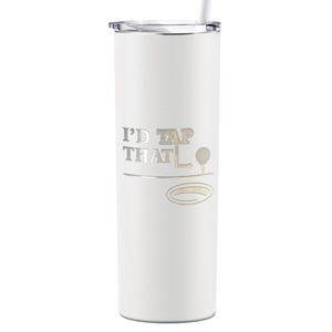 I'd Tap That Golf Ball Laser Engraved on Stainless Steel Golf Tumbler