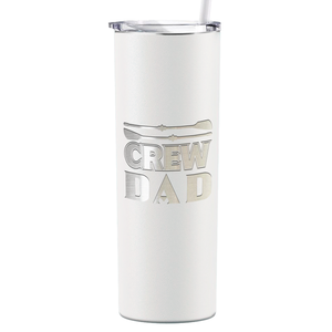 Crew Dad Laser Engraved on Stainless Steel Crew Tumbler