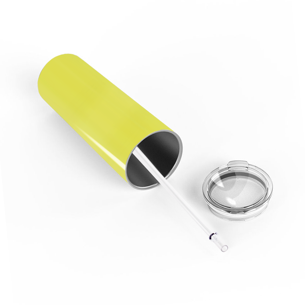 Yellow Gloss Tumbler 20oz Skinny Tumbler