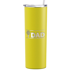 Golf Dad with Golf Ball Laser Engraved on Stainless Steel Golf Tumbler