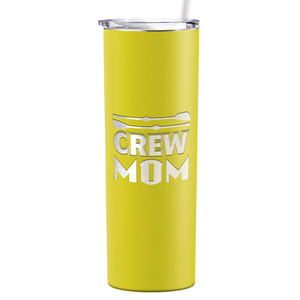 Crew Mom Laser Engraved on Stainless Steel Crew Tumbler