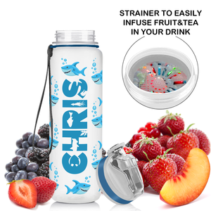 Smiling Sharks Tail Kids Bottle