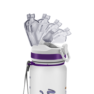 Cute Owl on a Swing Personalized Kids Bottle with Straw 20oz Tritan™ Water Bottle