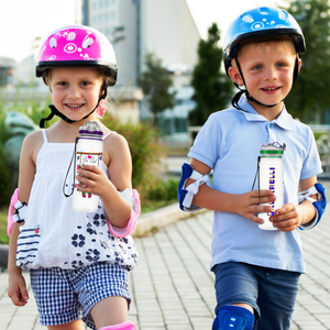 Cute Owl on a Swing Personalized Kids Bottle with Straw 20oz Tritan™ Water Bottle