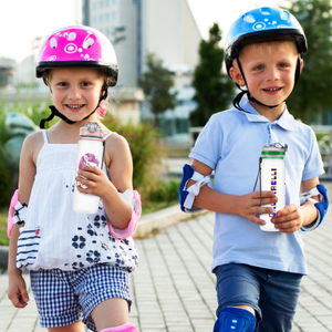 Cute Unicorn Flower Personalized Kids Bottle with Straw 20oz Tritan™ Water Bottle