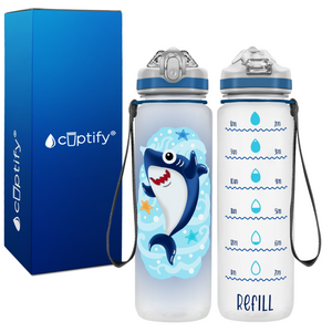 Cute Shark Personalized Kids Bottle