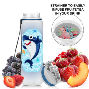 Cute Shark Tail Kids Bottle