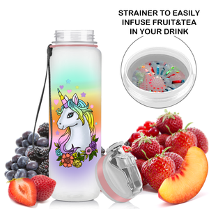 Cute Unicorn Tail Kids Bottle