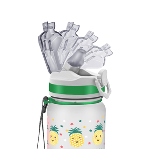 Cute Pineapples Personalized Kids Bottle with Straw 20oz Tritan™ Water Bottle
