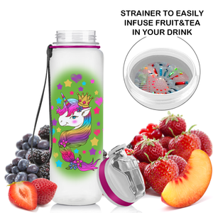 Princess Unicorn Tail Kids Bottle