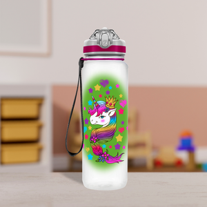 Princess Unicorn Personalized Kids Bottle with Straw 20oz Tritan™ Water Bottle