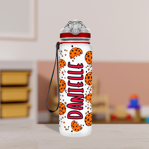 Cute Cookies Personalized Kids Bottle with Straw 20oz Tritan™ Water Bottle