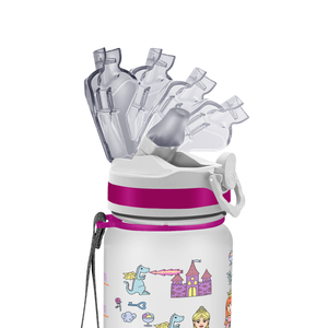 Cute Princess Castle Personalized Kids Bottle with Straw 20oz Tritan™ Water Bottle