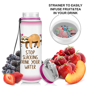 Sloth Stop Slacking Tail Kids Bottle