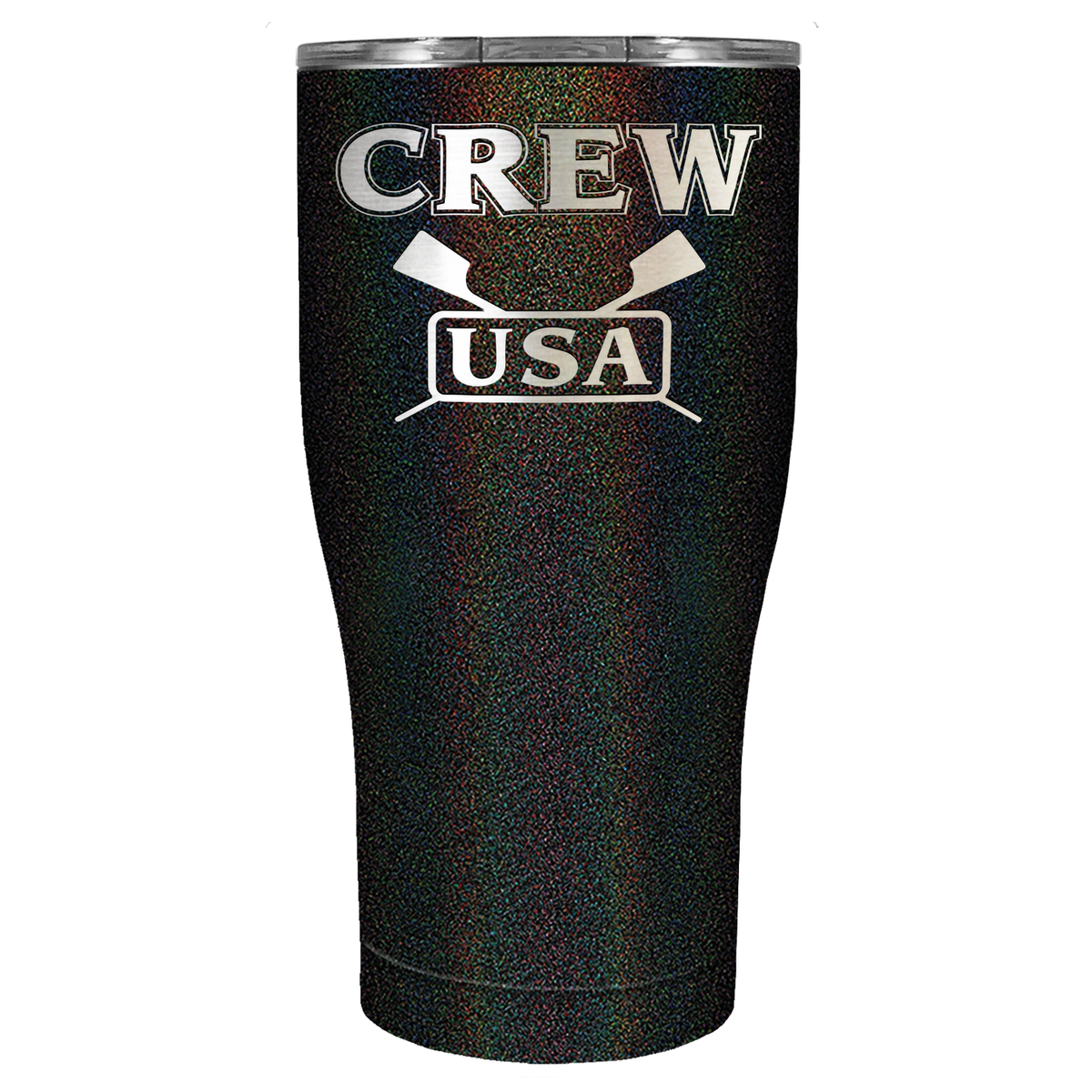 Crew USA Laser Engraved on Stainless Steel Crew Tumbler