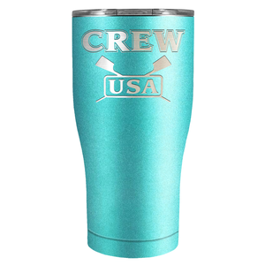 Crew USA Laser Engraved on Stainless Steel Crew Tumbler