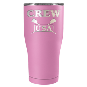 Crew USA Laser Engraved on Stainless Steel Crew Tumbler