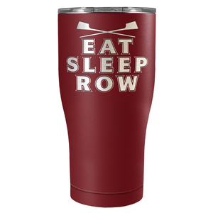 Eat Sleep Row Crew Laser Engraved on Stainless Steel Crew Tumbler