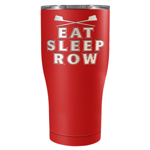 Eat Sleep Row Crew Laser Engraved on Stainless Steel Crew Tumbler