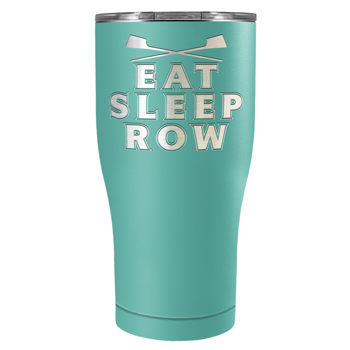Eat Sleep Row Crew Laser Engraved on Stainless Steel Crew Tumbler