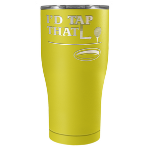 I'd Tap That Golf Ball Laser Engraved on Stainless Steel Golf Tumbler