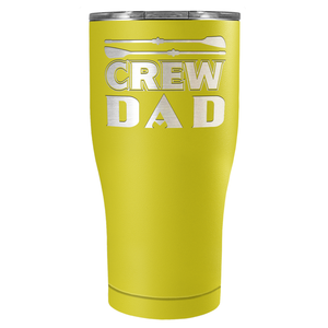 Crew Dad Laser Engraved on Stainless Steel Crew Tumbler