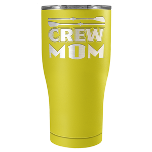 Crew Mom Laser Engraved on Stainless Steel Crew Tumbler