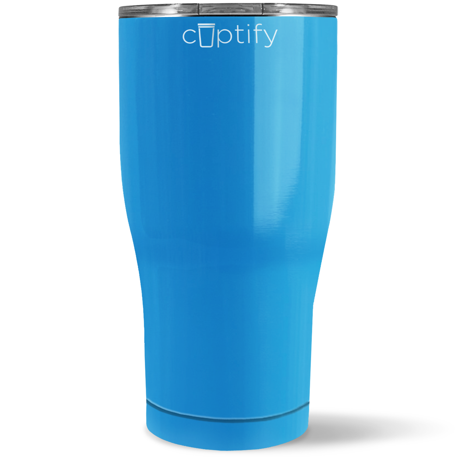Cuptify 30 oz Curve Tumbler - Baby Blue