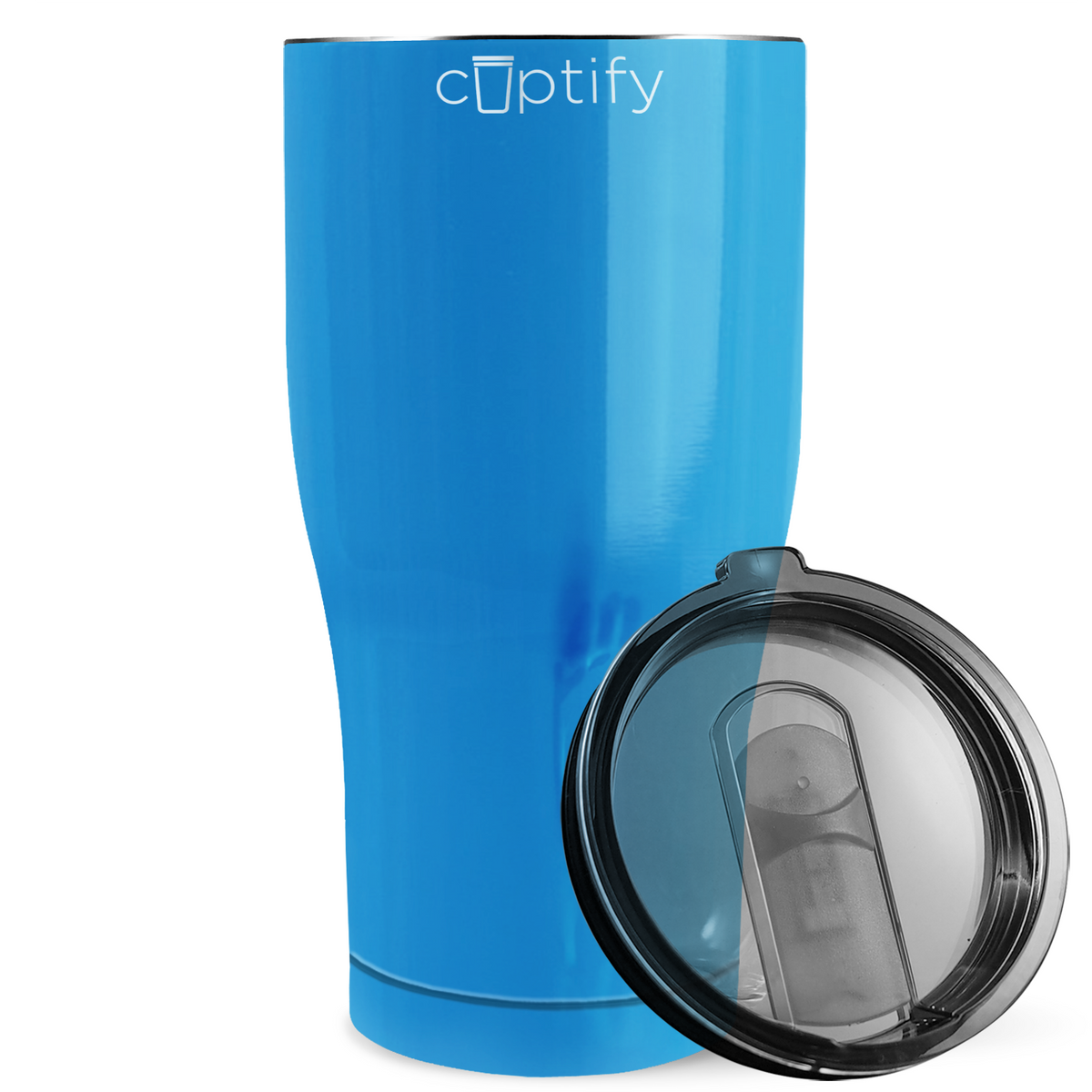 Cuptify 30 oz Curve Tumbler - Baby Blue