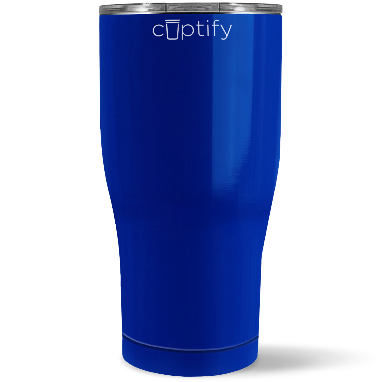 Cuptify 30 oz Curve Tumbler - Blue Gloss