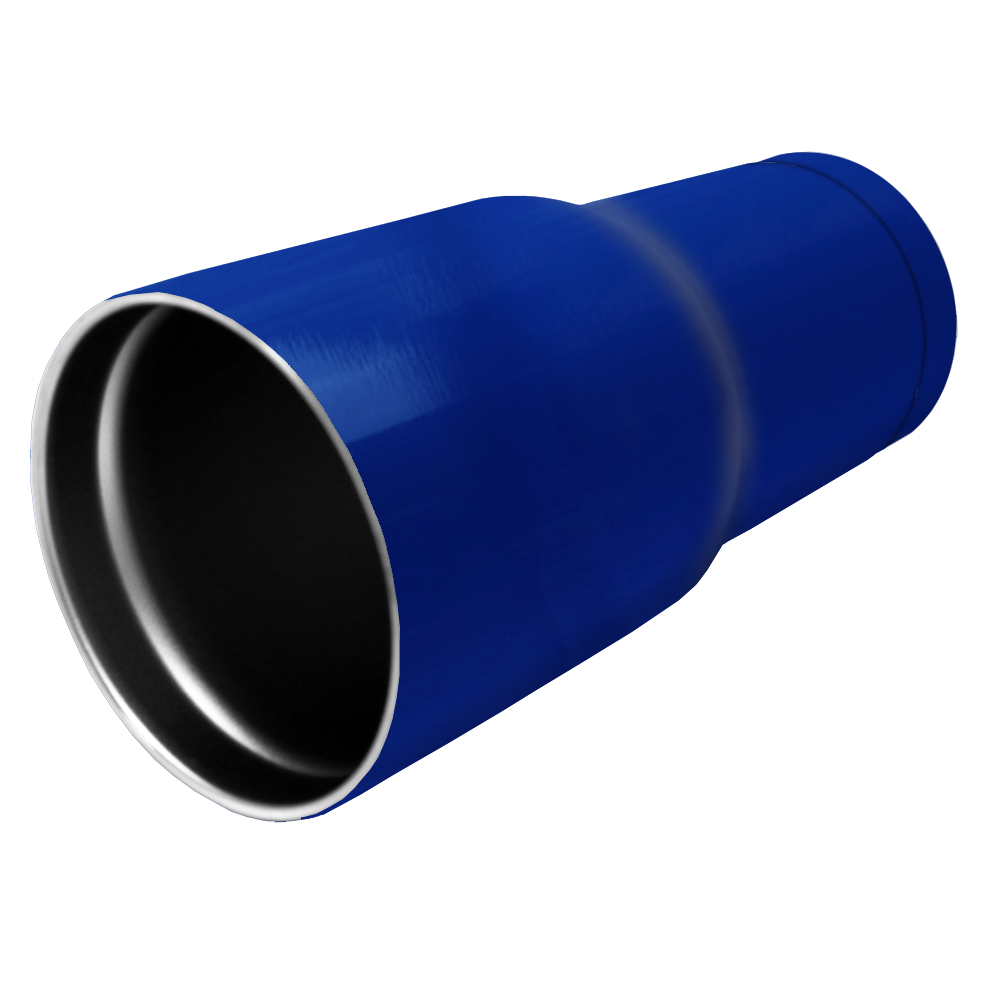 Cuptify 30 oz Curve Tumbler - Blue Gloss
