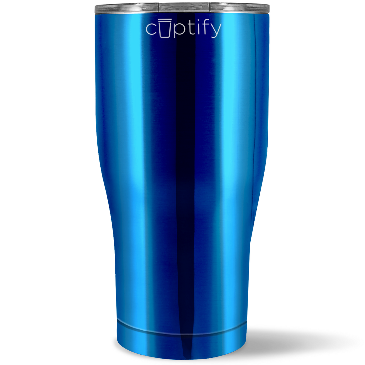 Cuptify 30 oz Curve Tumbler - Blue Candy