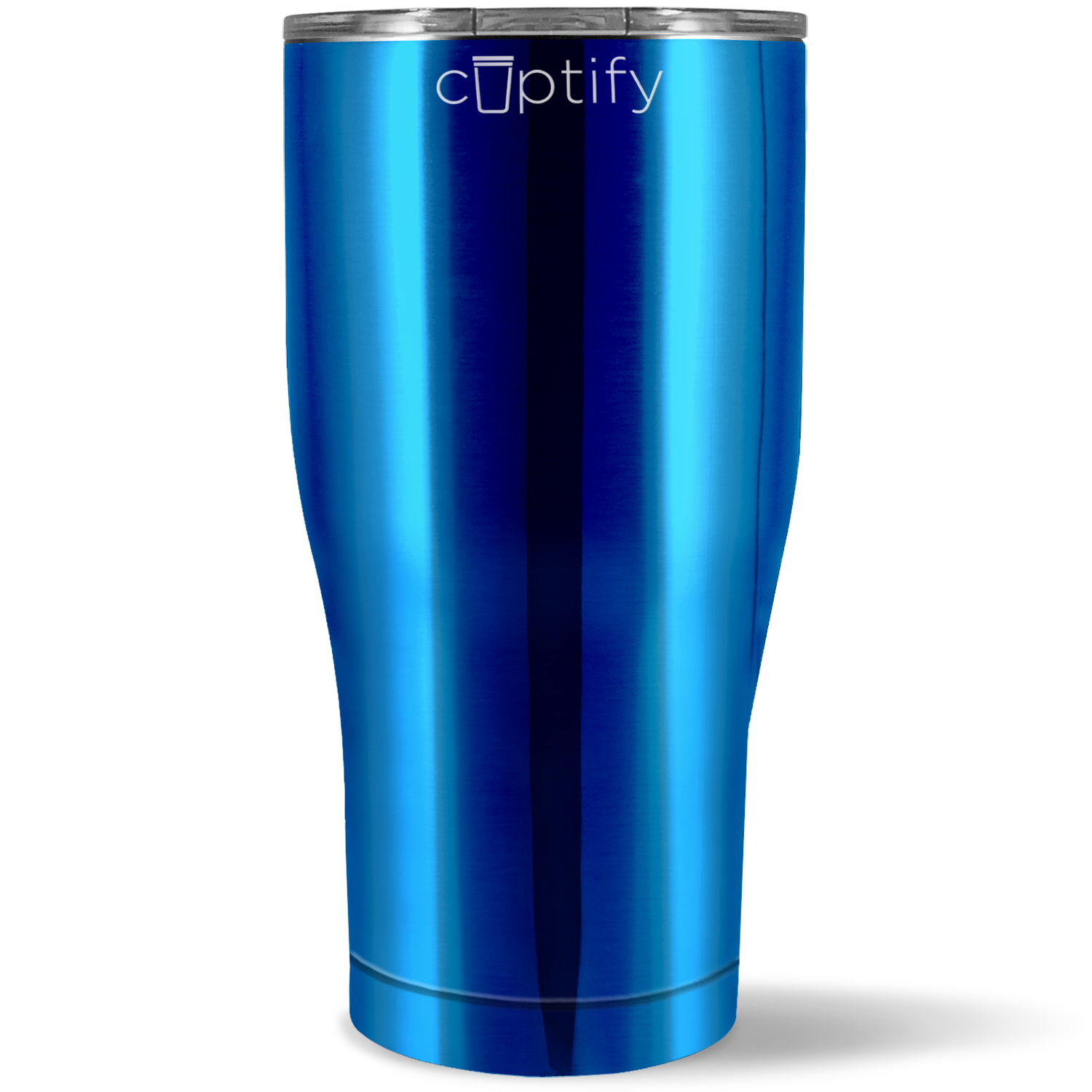 Cuptify 30 oz Curve Tumbler - Blue Candy