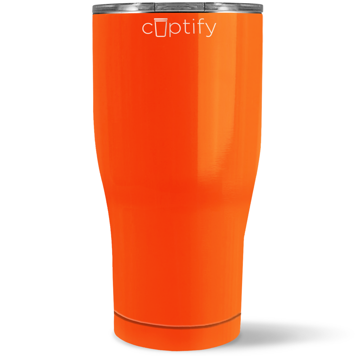 Cuptify 30 oz Curve Tumbler - Bright Orange