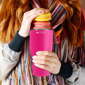 Pink Bright Gloss 27oz Curve Tumbler