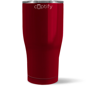 Cuptify 30 oz Curve Tumbler - Blood Red